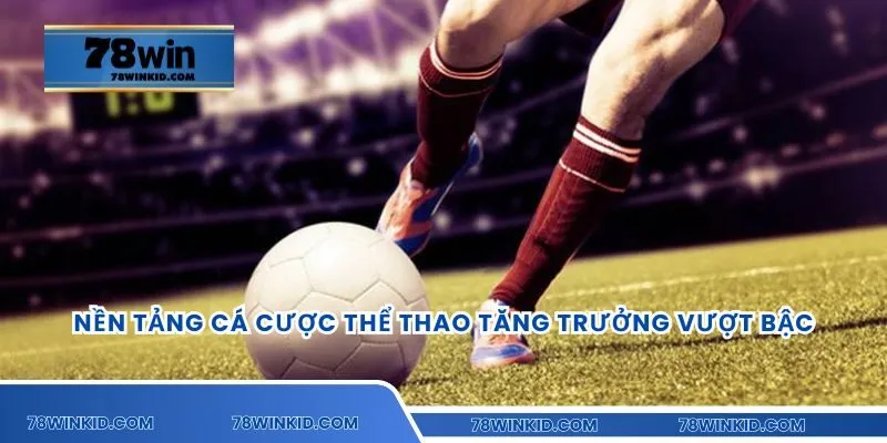 Nền tảng cá cược thể thao tăng trưởng vượt bậc