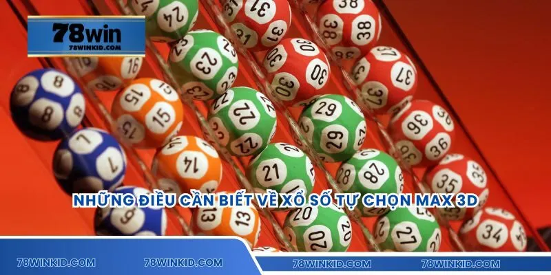 Những điều cần biết về xổ số tự chọn Max 3D